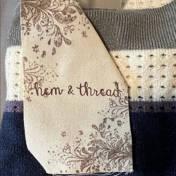 Hem & Thread Multi-Striped Knit Tank Top - Picture 8 of 8